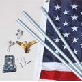 American Home Flag Set (3'x5' Flag And 6' Flagpole)